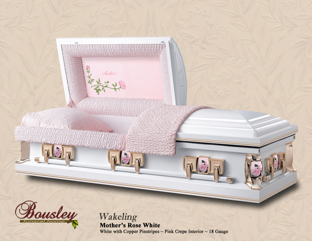 Wakeling Mothers Rose White Pinstripes